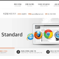 2013년 피클웹 홈페이지