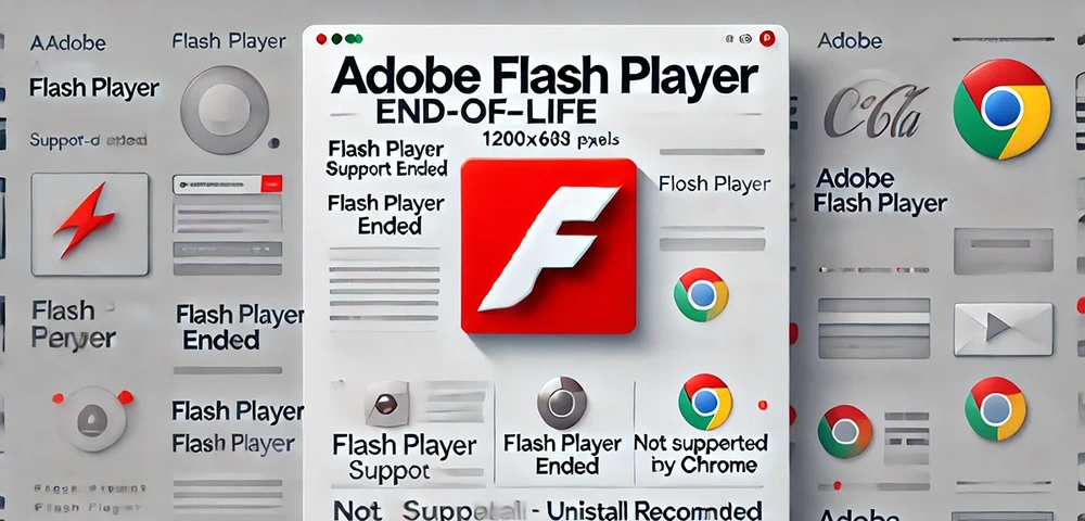 플래시 SWF 파일 지원 중단에 따른 홈페이지 업데이트