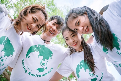 지속 가능한 미래를 위한 환경 단체 홈페이지