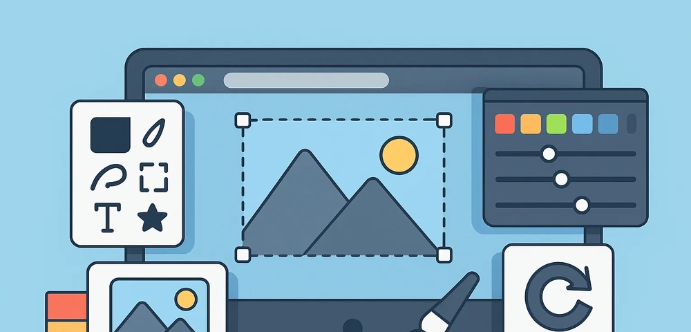 포토샵 없이 가능한 무료 온라인 이미지 편집 도구 모음