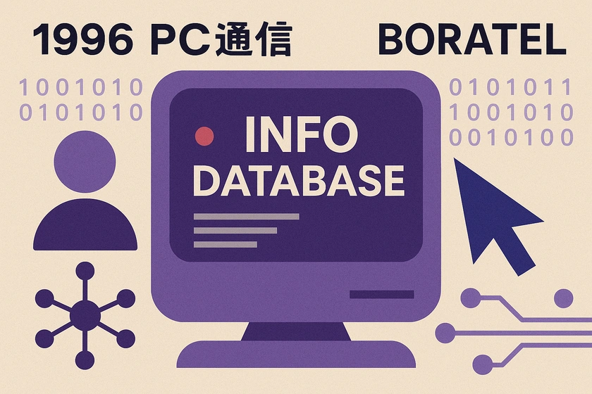 1990년대 중반, 보라텔 데이터베이스 구조 소개