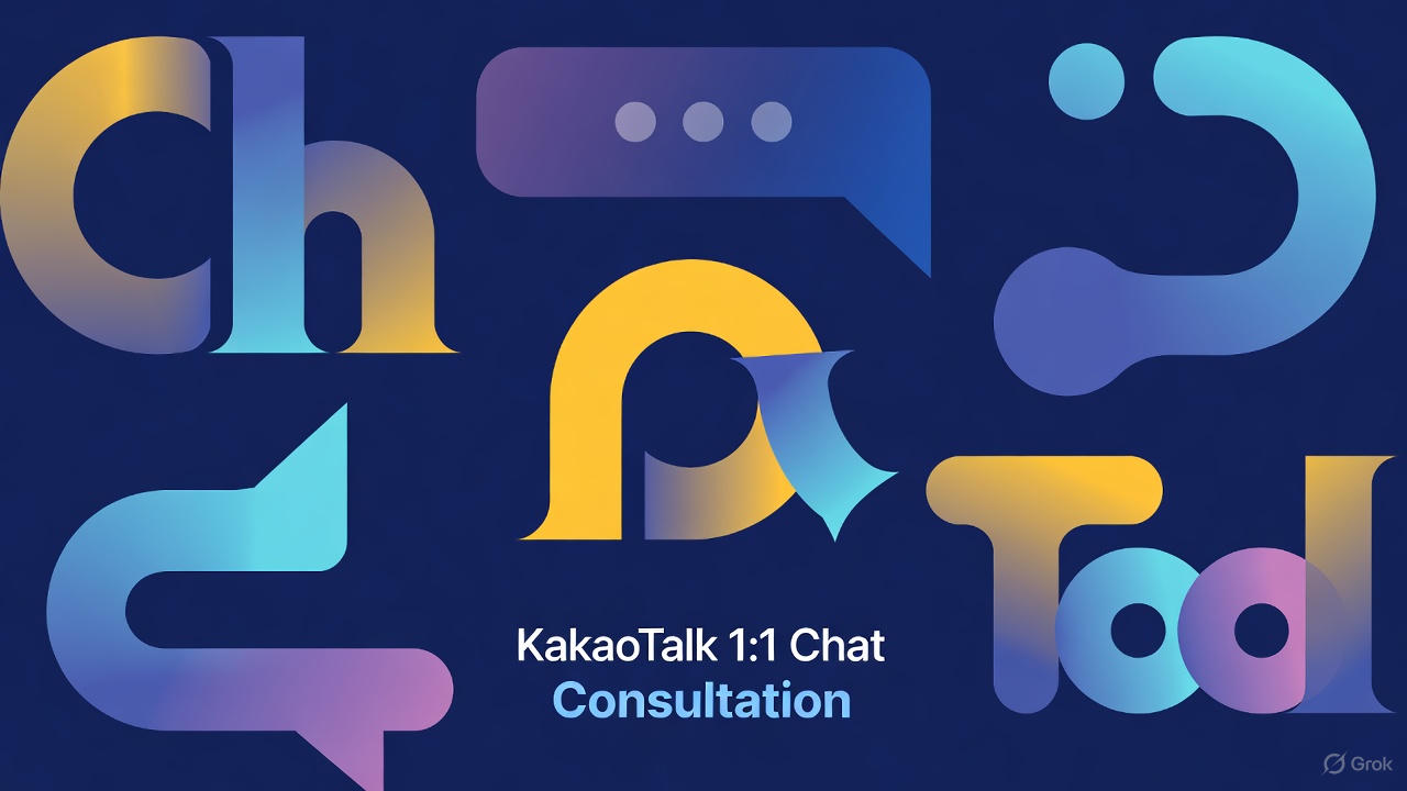 카카오톡 상담 연결 가이드