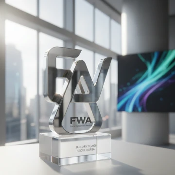 홈페이지 제작에 참고하는 FWA 소개