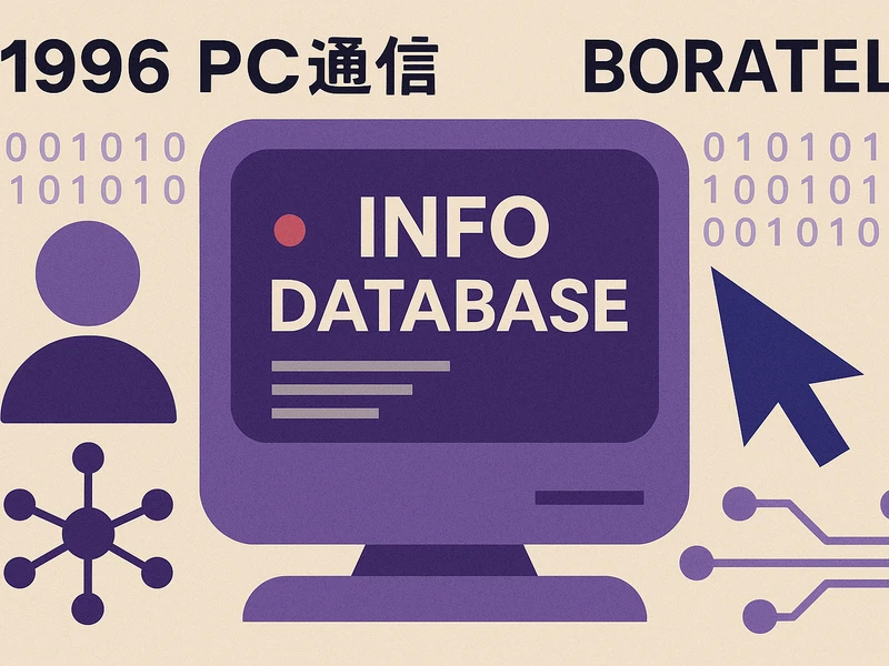 1990년대 중반, 보라텔 데이터베이스 구조 소개
