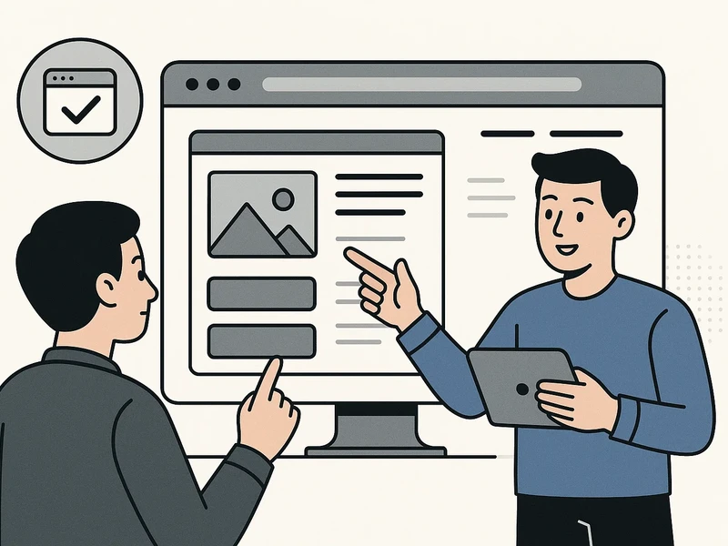 홈페이지 제작 과정은 어떻게 확인하나요?