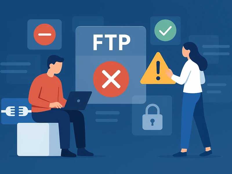 FTP 접속이 안 될 때 점검해야 할 항목은?
