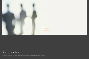제이에스웍스, 2002년 홈페이지
