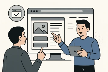 홈페이지 제작 과정은 어떻게 확인하나요?