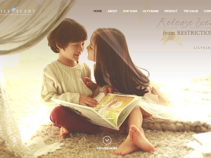 기업 홈페이지, 릴리센트